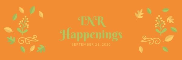 TNR Happenings 9.21